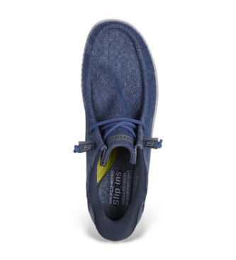 Skechers Melson Coronado mokasini modri