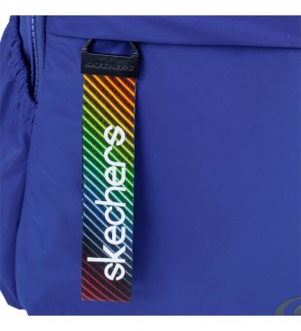 Skechers Petit sac à dos S895 bleu -32x23x12cm