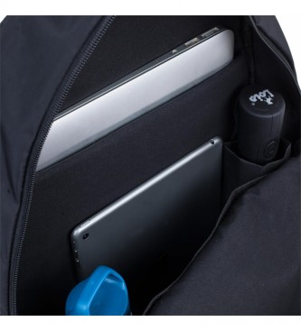 Skechers Mochila Unisexo Interior do Pocket Ipad Tablet Ideal S912 preto -48x31x18cm