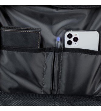 Skechers Unisex Rugzak Binnen Ipad Tablet Pocket S943 zwart -42x28x16cm