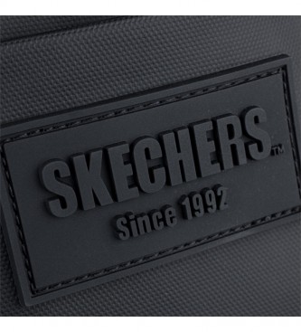 Skechers Sac  dos unisexe Tablette Ipad de poche intrieure S943 noir -42x28x16cm