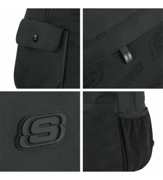Skechers Backpack S1049 black -27x45x15 cm