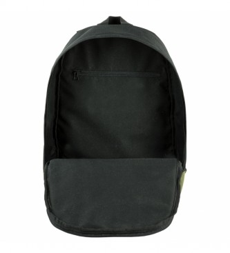 Skechers Backpack S1035 black, green -28x43x13 cm