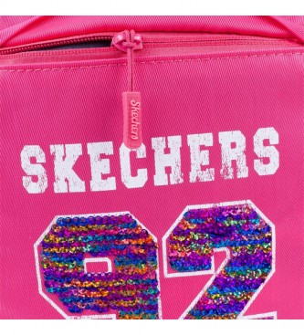 Skechers Adult Unisex Casual Backpack S898 pink -21x32x12.5 cm