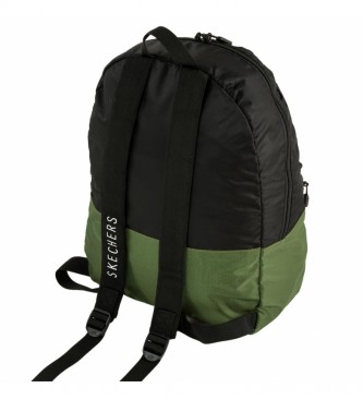 Skechers Backpack S981 black, green -29x40x16,5 cm