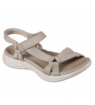 Skechers On-The-Go 600 Sandals - Brilliancy beige