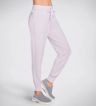 Skechers Womens Skechluxe Restful Jogger Pants Large Pink
