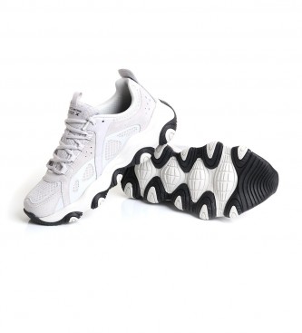 Skechers Chaussures en cuir Rover X blanc