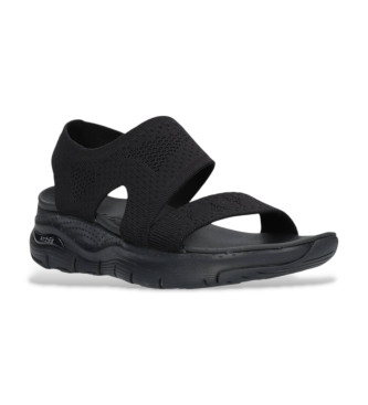 Skechers Sandales  semelles orthopdiques noires