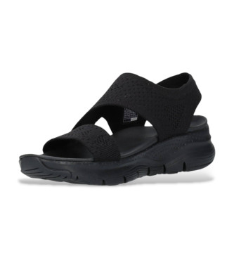 Skechers Sandales  semelles orthopdiques noires