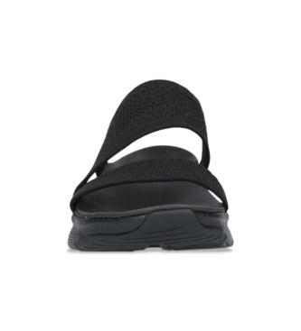 Skechers Sandales  semelles orthopdiques noires