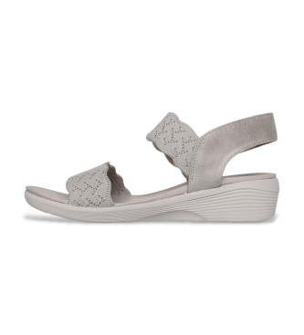 Skechers Sandlias Arya On The Rise em cinzento