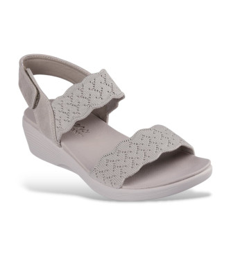 Skechers Sandlias Arya On The Rise em cinzento
