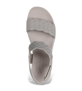 Skechers Sandlias Arya On The Rise em cinzento
