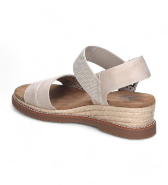 Skechers Bobs Desert Chill beige sandalen