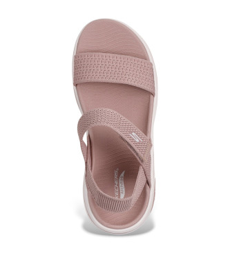 Skechers Sandlias GO WALK Arch Fit 2.0 cor-de-rosa