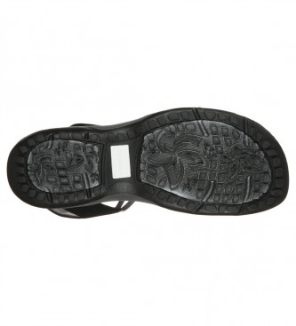 Skechers Reggae slim sandals black