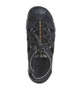 Skechers Relaxed Fit sandalen: Tresmen - Menard zwart