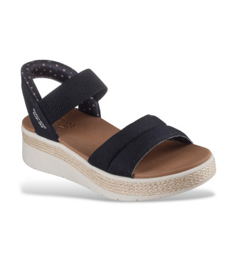 Skechers Sandali slip-on neri Bobs Sun Ray