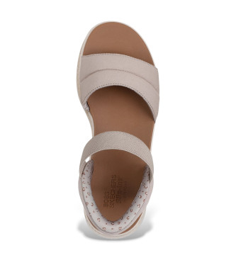 Skechers Sandali slip-in Bobs Sun Ray taupe