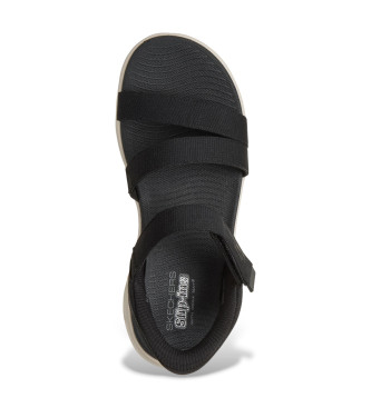 Skechers Escarpins Go Walk Glide Step 2.0 Sandales noires Ella
