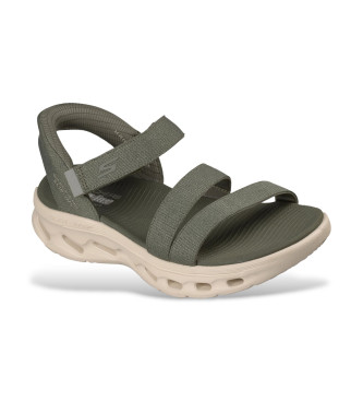 Skechers Chaussures à enfiler Go Walk Glide Step 2.0 Ella sandales vert olive