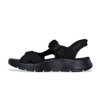 Skechers Sandali con tacco basso Go Wlak Flex SD Easy Entry neri