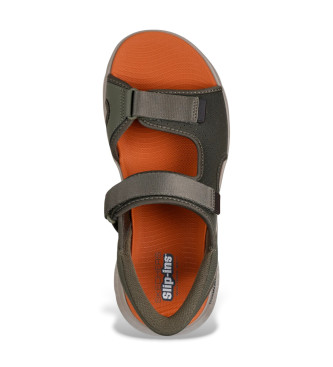 Skechers Sandali slip-in Go Wlak Flex SD Easy Entry TR verde oliva