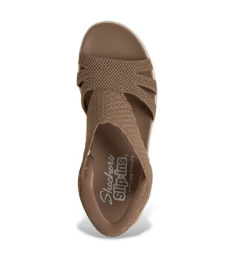 Skechers Slip-ins Parallel Lite Summer Invite Sandals castanho