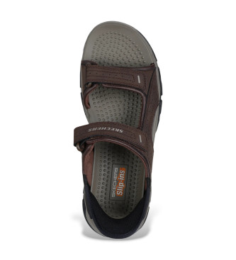 Skechers Slip-ins Relaxed Fit Tresmen Reece marron Slip-ins Relaxed Fit Tresmen Reece Sandales