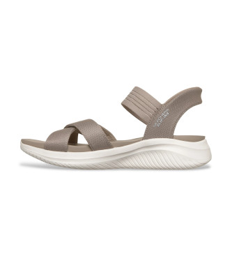 Skechers Chinelos Ultra Flex 3.0 Never Better taupe sandals