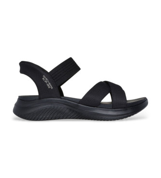 Skechers Sandlias Ultra Flex 3.0 pretas