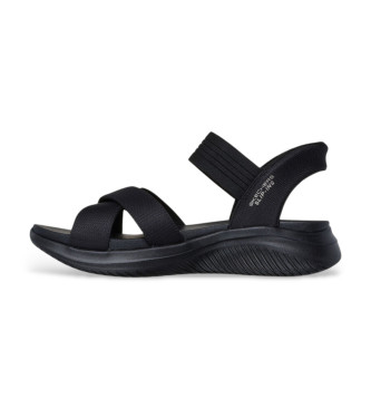 Skechers Sandlias Ultra Flex 3.0 pretas