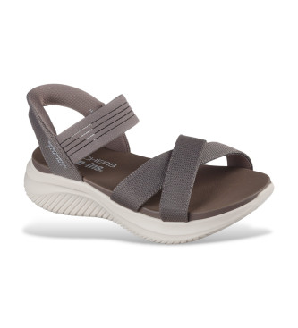 Skechers Sandlias Ultra Flex 3.0 em cinzento