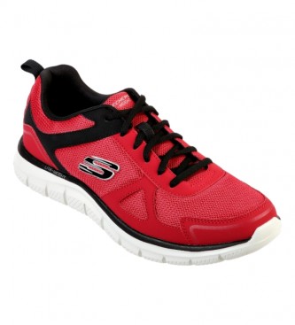Skechers Zapatillas Track- Scloric rojo