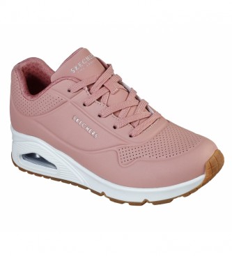 Skechers Uno Stand On Air pink sneakers