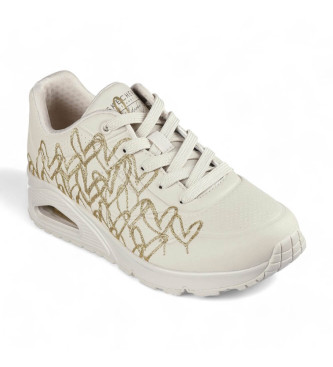 Skechers Tnis Uno Golden Heart branco