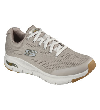 Skechers Arch Fit beige trainers