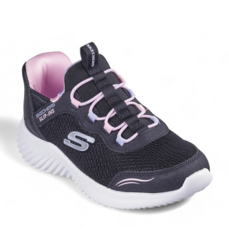 Skechers Sneakersy Bounder o prostym kroju w kolorze czarnym