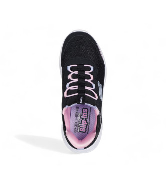 Skechers Bounder eenvoudig gesneden sneakers zwart