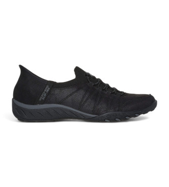 Skechers Chinelos Breathe Easy Home Body preto