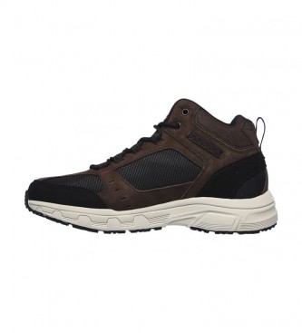 Skechers Sapatos de camurça Oak Canyon Ironhide castanho