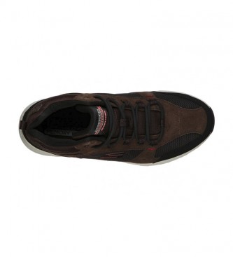 Skechers Sapatos de camurça Oak Canyon Ironhide castanho
