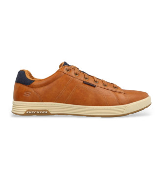 Skechers Cavell leather shoes - Hensley brown