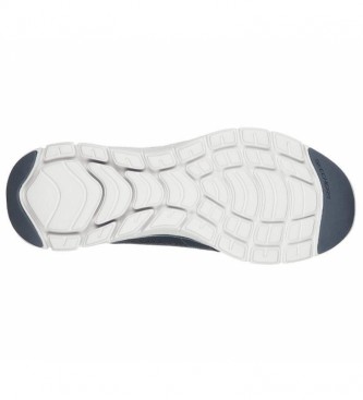 Skechers Scarpe da ginnastica in pelle Flex Advantage 4.0 grigie