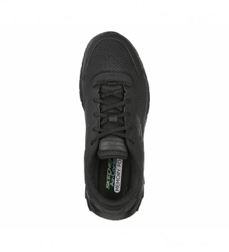 Skechers Overhaul 2.0 Sapatos de couro Enforcer preto
