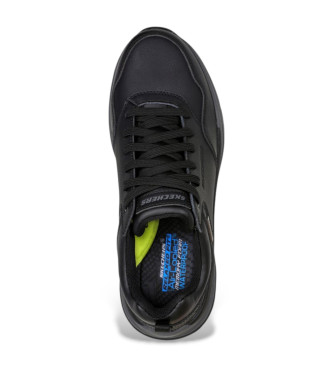 Skechers Relaxed Fit Benago lder sneakers svart