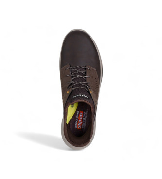 Skechers Slade Macklin Ldertofflor brun