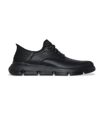 Skechers Garza Gervin Slip-ins Leather Slippers Gervin black