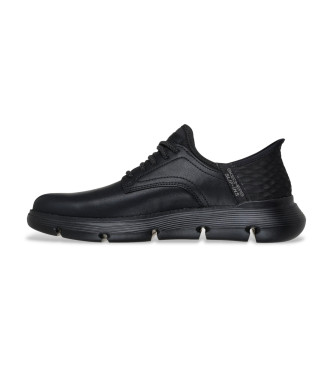 Skechers Garza Gervin Slip-ins Leather Slippers Gervin black